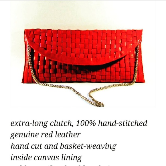 Leather Universe Clutch Purse by Maniffest - Picture 4 of 5